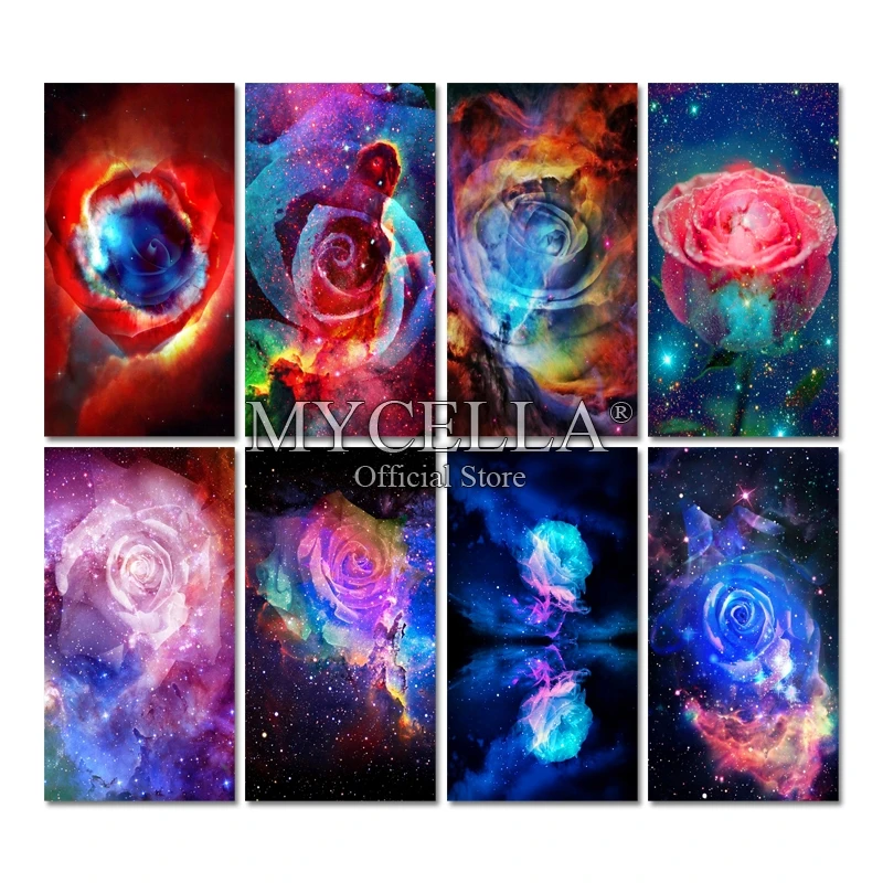 

Алмазная 5d картина «розовая Туманность», «сделай сам», полное украшение для вышивки крестиком, мозаика, украшение для дома, крестовое искусство, подарок