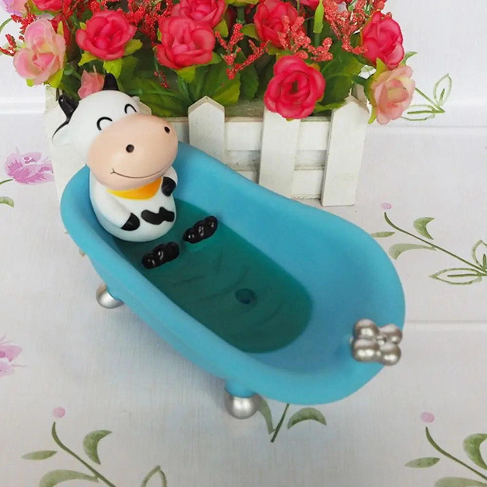 Мягкие принадлежности для ванной комнаты Коробка мыла прочный мультяшный