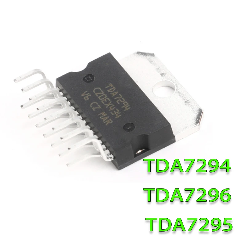 1 יח חtda7294v TDA7294 TDA7295S TDA7295 TDA7296 7296 ZIP-15 חדש רי