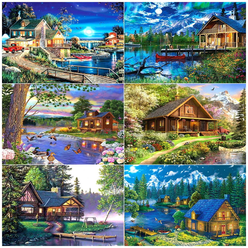 Квадратная Алмазная вышивка XUEQIXIAOZU 5D DIY алмазная живопись, Алмазная мозаика, картина, украшение для дома, подарки