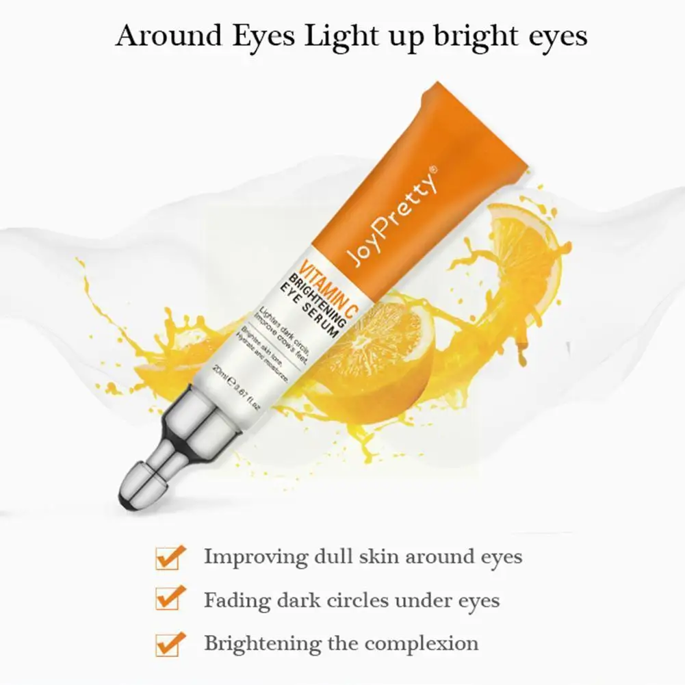 

Vitamin C Eye Cream Remove Dark Circles Eye Serum Brightening Fine Eye Acid Eye Eye Care Essence Remove Bags Hyaluronic Lin V7d1