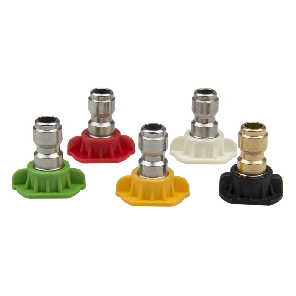 

Pressure Multiple Degrees Washer Spray Nozzle Tips 5 Nozzles
