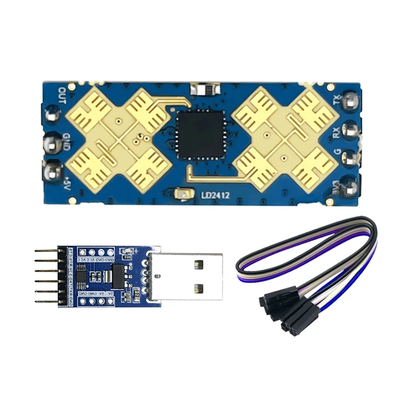 Высокоточный Hilink новый LD2412 24 ГГц Mmwave модуль датчика движения присутствия
