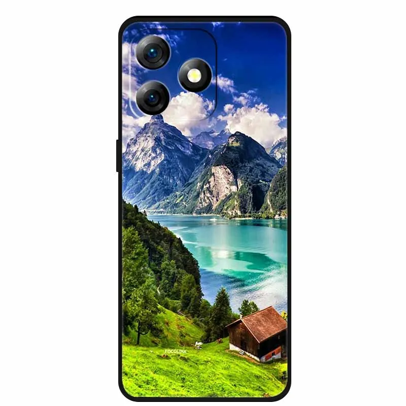 Чехол для телефона Ulefone Note 18 Ultra задняя крышка чехол Note18 черный силиконовый мягкий