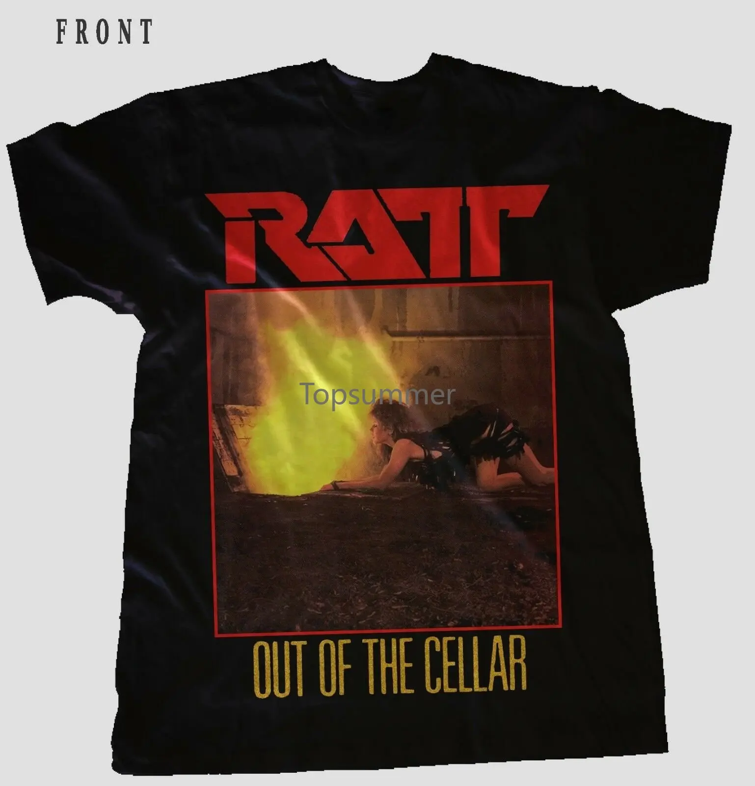 Ratt-Out Of The Cellar-Heavy Metal Band Skid Row T _ Shirt-Sizes S To 7Xl