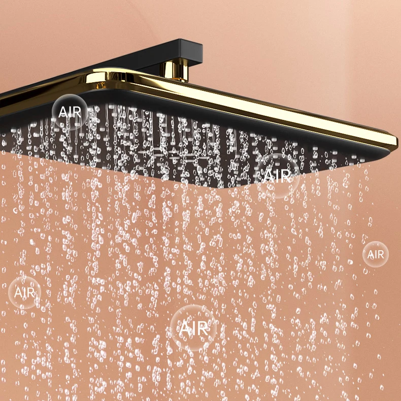 Набор для душа латунный качественный смеситель горячей и холодной воды белый