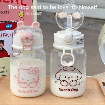 Sanrio Hello Kitty Water Cup My Melody Thermos Cups Sippy Juice Cup Water  Bottle