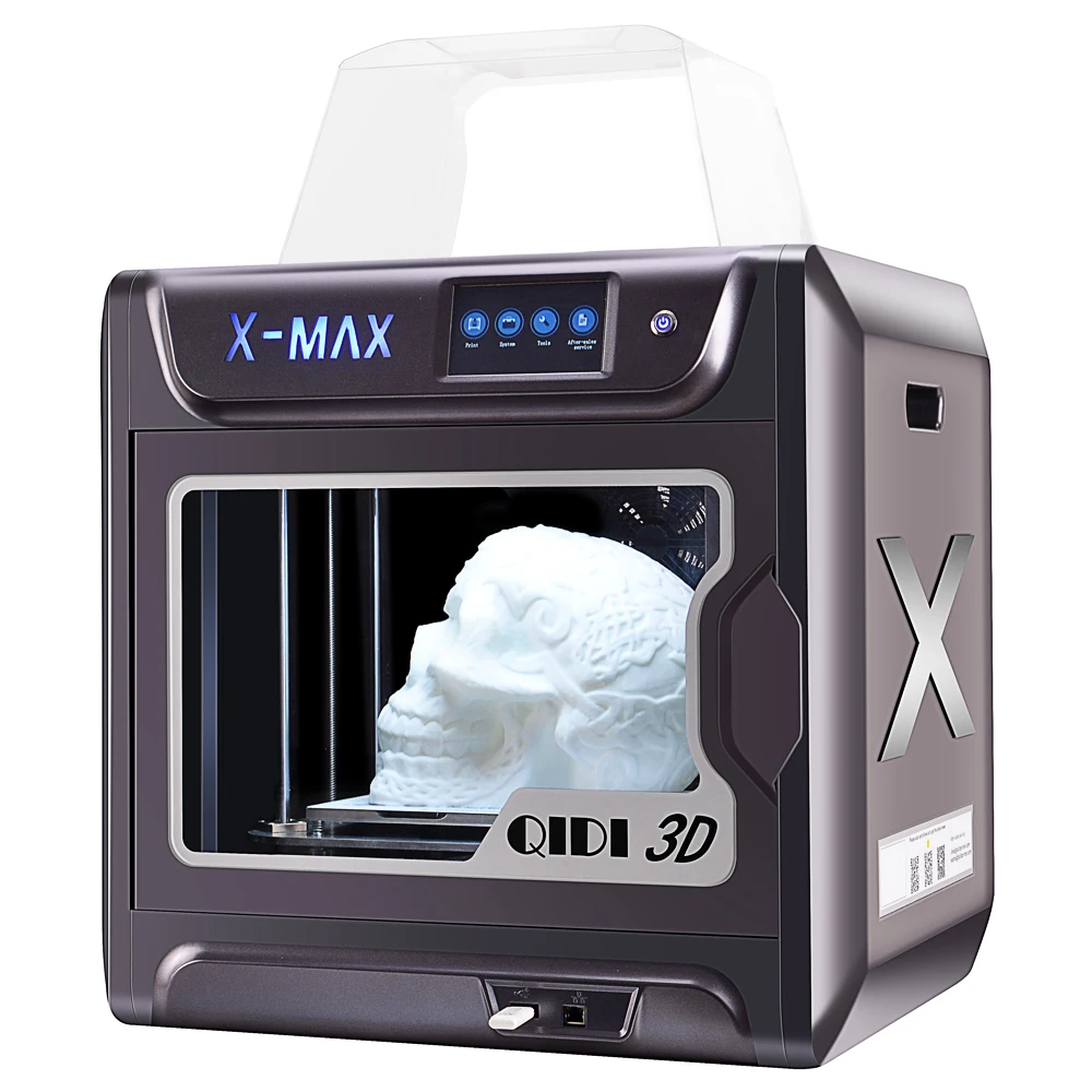 

QIDI TECH Large Size Intelligent Industrial Grade 3D Printer New Model:X-max,5 Inch Touchscreen,WiFi Function,High Precision