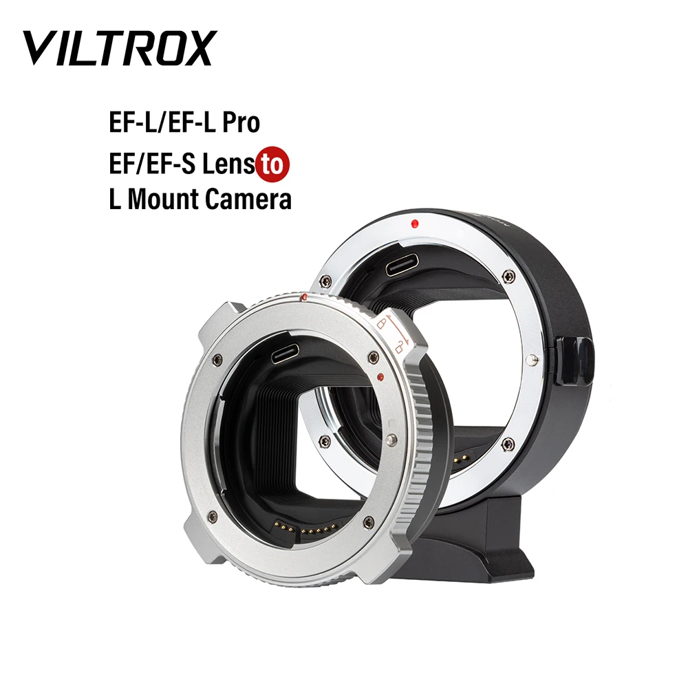 

Viltrox EF-L Pro Lens Mount Adapter Auto Focus For Canon EF EF-S to Leica Panasonic Sigma Camera SL2 Panasonic S1 S1R S1H S5
