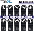 NEWONE 1-38 дюйма Starlock E-cut биметаллические многопильные диски, колеблющиеся лезвия для резки дерева, гипсокартона, металла