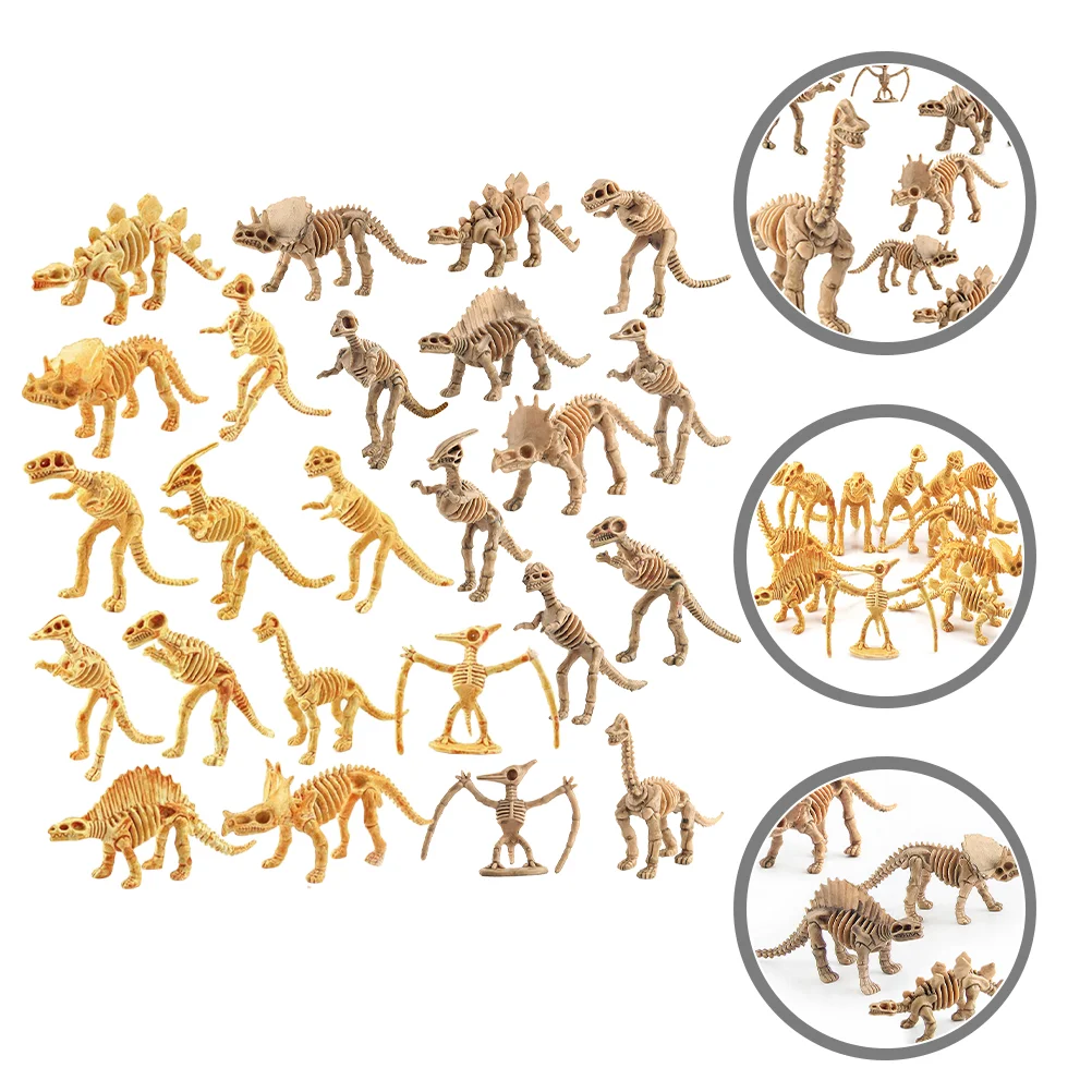 

Dinosaurdino Figures Modelfossil Assembly Kidsbones Partypuzzle Action Digfiguredecoration Theme Educational Assorted Set 3D