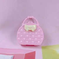 3pcs indeformable eco friendly shock proof girls pretend play dollhouse miniature bag dollhouse bag model for children