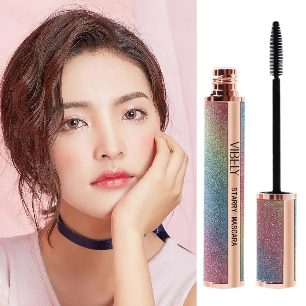 Натуральная Водостойкая тушь для ресниц против размазывания кисть густые