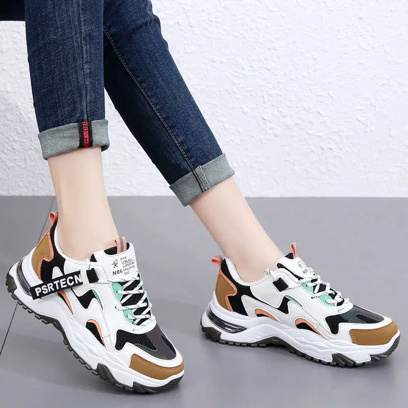 

Shoes for Women Sneakers 2022 Summer Woman Casual Sport Shoes Casual Ladies Mesh Light Breathable Nursing Vulcanize Shoes