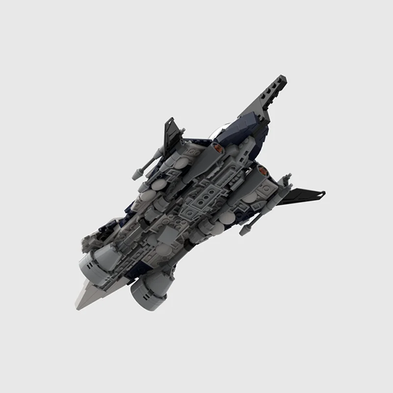 Фото 449 деталей MOC Delta 7 Aethersprite Class Star Battle: Коллекционная модель-конструктор для декора комнаты и украшения стола, подарок для взрослых №3