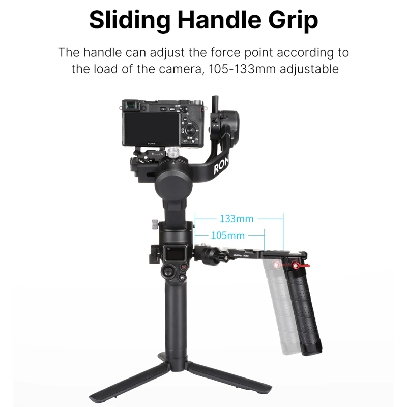 Корпус для камеры Ulanzi R083 с двойной ручкой винтом 1/4 дюйма |