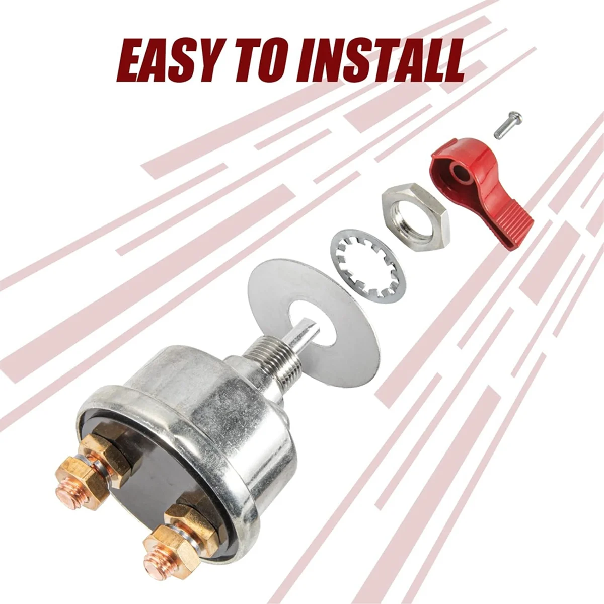 Высокоточный разъединитель аккумулятора 300 А 12 24 В главный аккумулятор изолятор