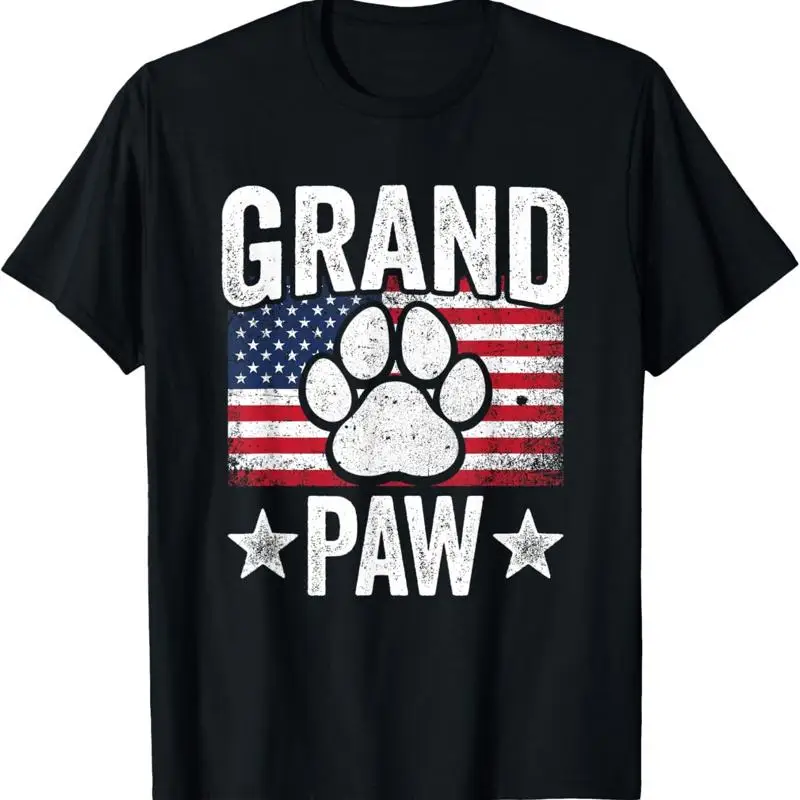 Фото Футболка Grandpaw Dog Grandpa Family для внуков ко Дню отца №1