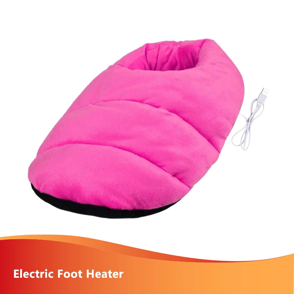 

Durable Electric Foot Heater Efficiency Foot Warmer USB Portable Washable No Shedding Even Heating Electric Heated Feet Warmer