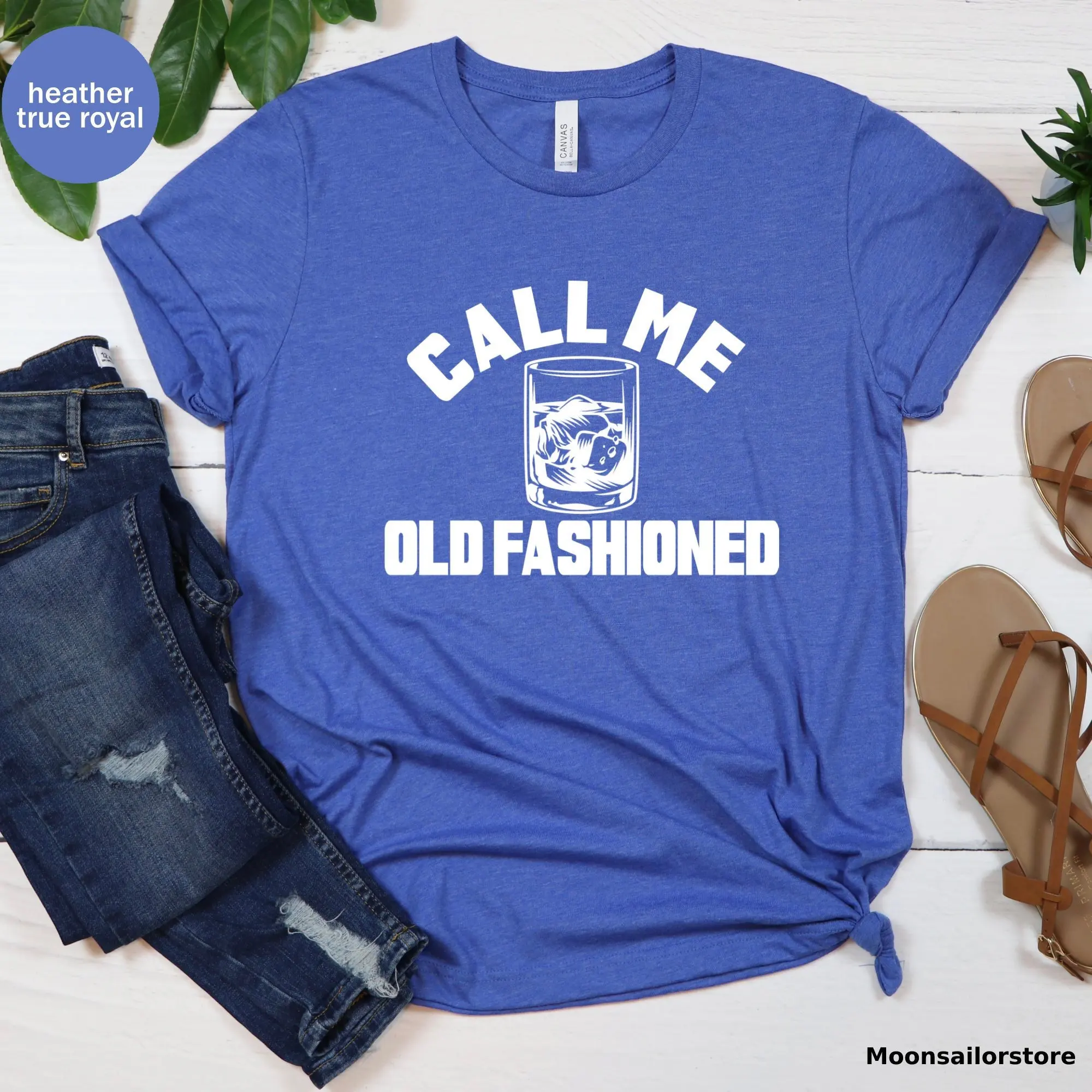 Виски Зови меня старомодная футболка забавная для питья фирменный напиток