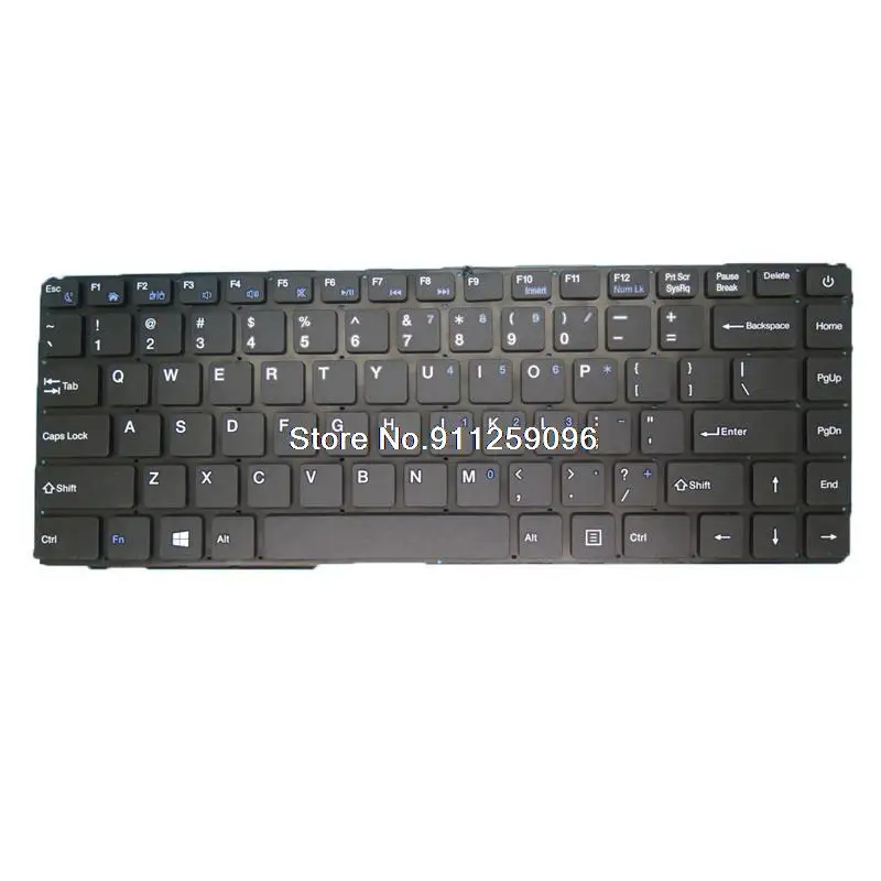

Laptop Keyboard For KUU A8 15.6 Inch English US Black New