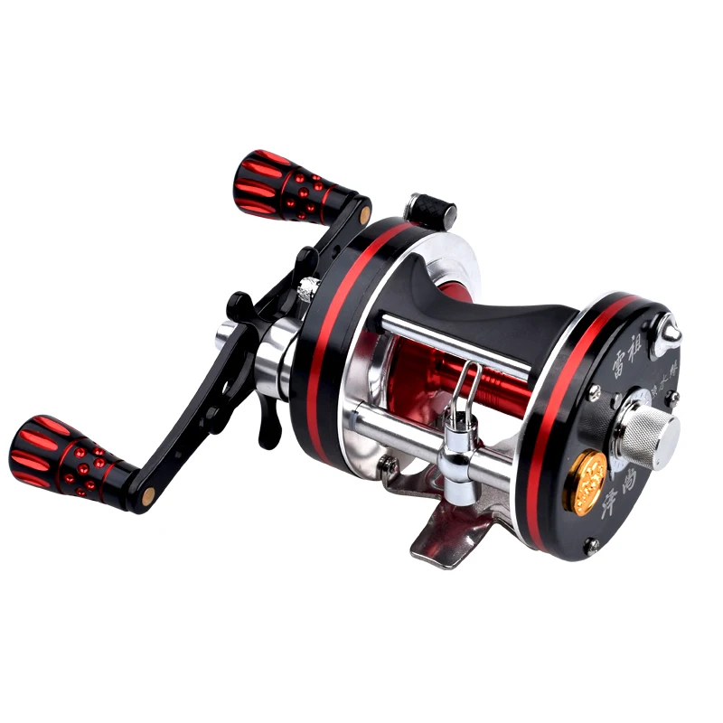 Enlarge Double Brake Alarm Fishing Reel All Metal Body Ultralight Marine Sport Spinning Reel High Profile Carp Wedkarstwo Fishing Items