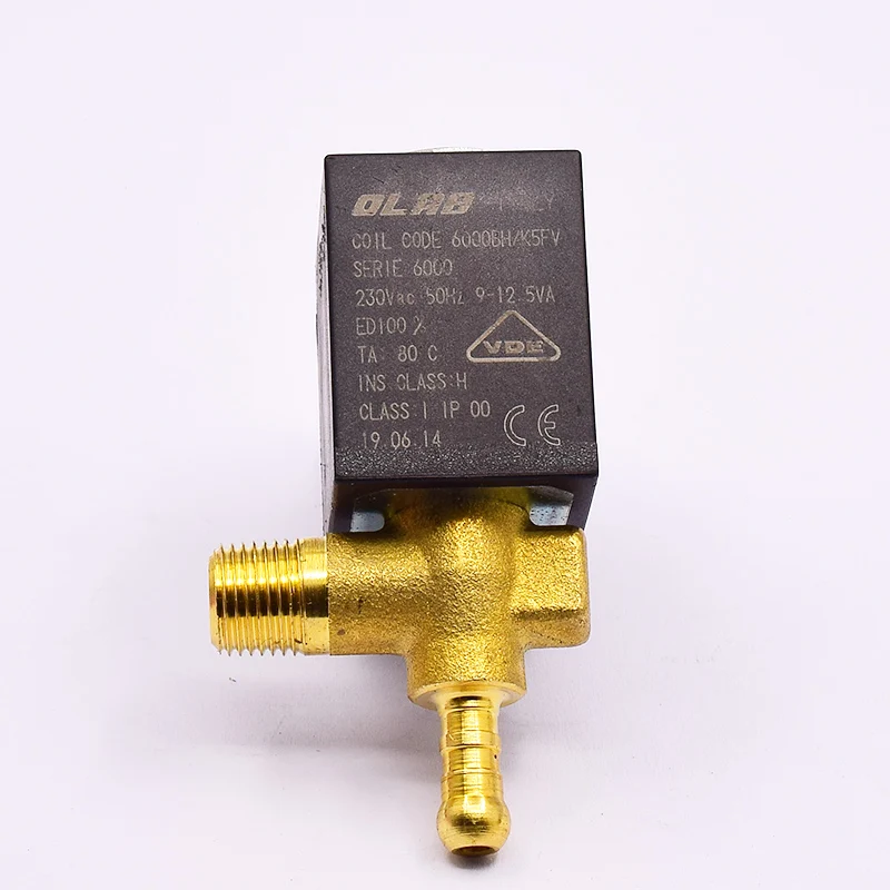 Machine Brass Steam Hot Water Normally Closed Valve Espresso