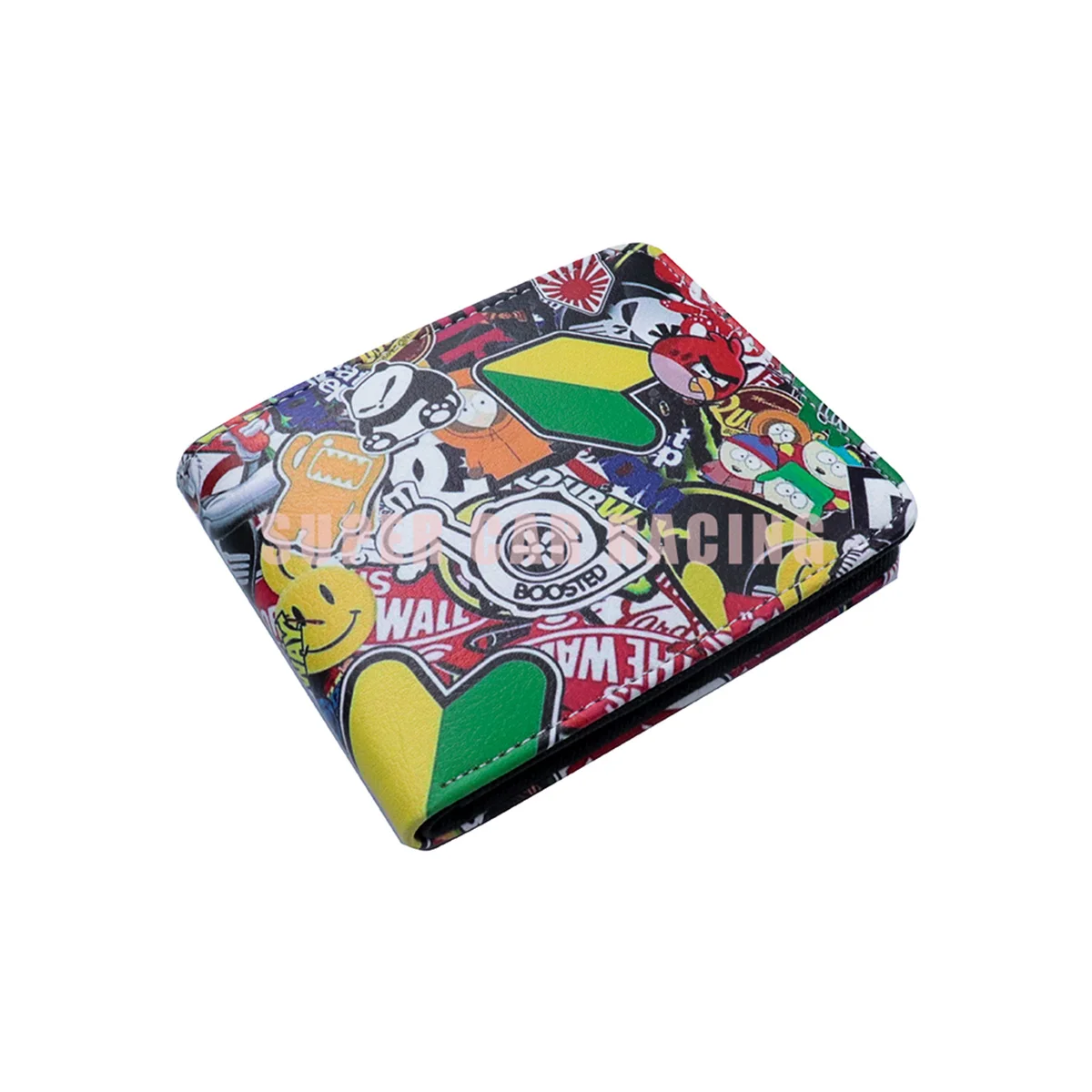 Модный JDM кошелек с граффити аниме клатч мультфильмы периферийный капитан
