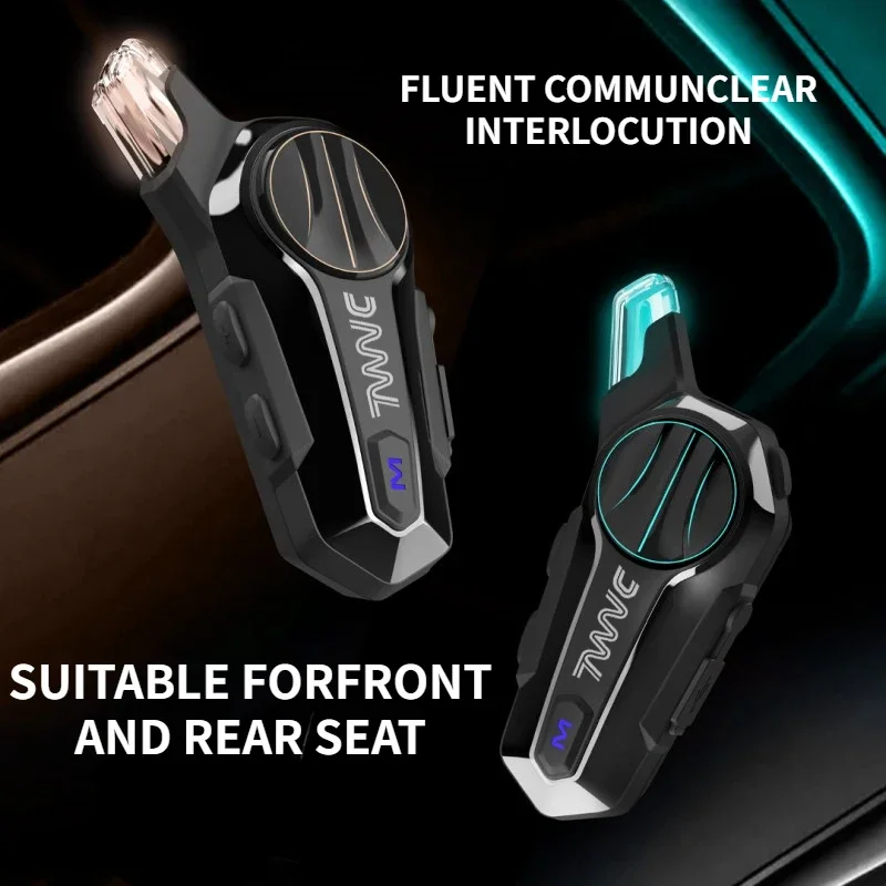 Bluetooth-гарнитура для мотоциклетного шлема X1 Pro IPX6 1000 м