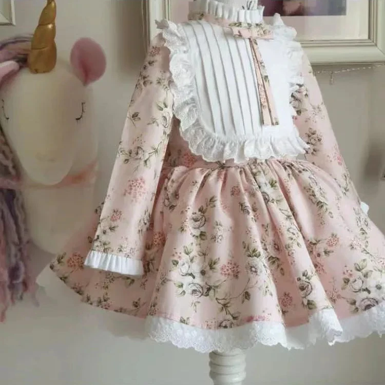 Женское летнее розовое платье для девочек винтажное в турецком стиле на день