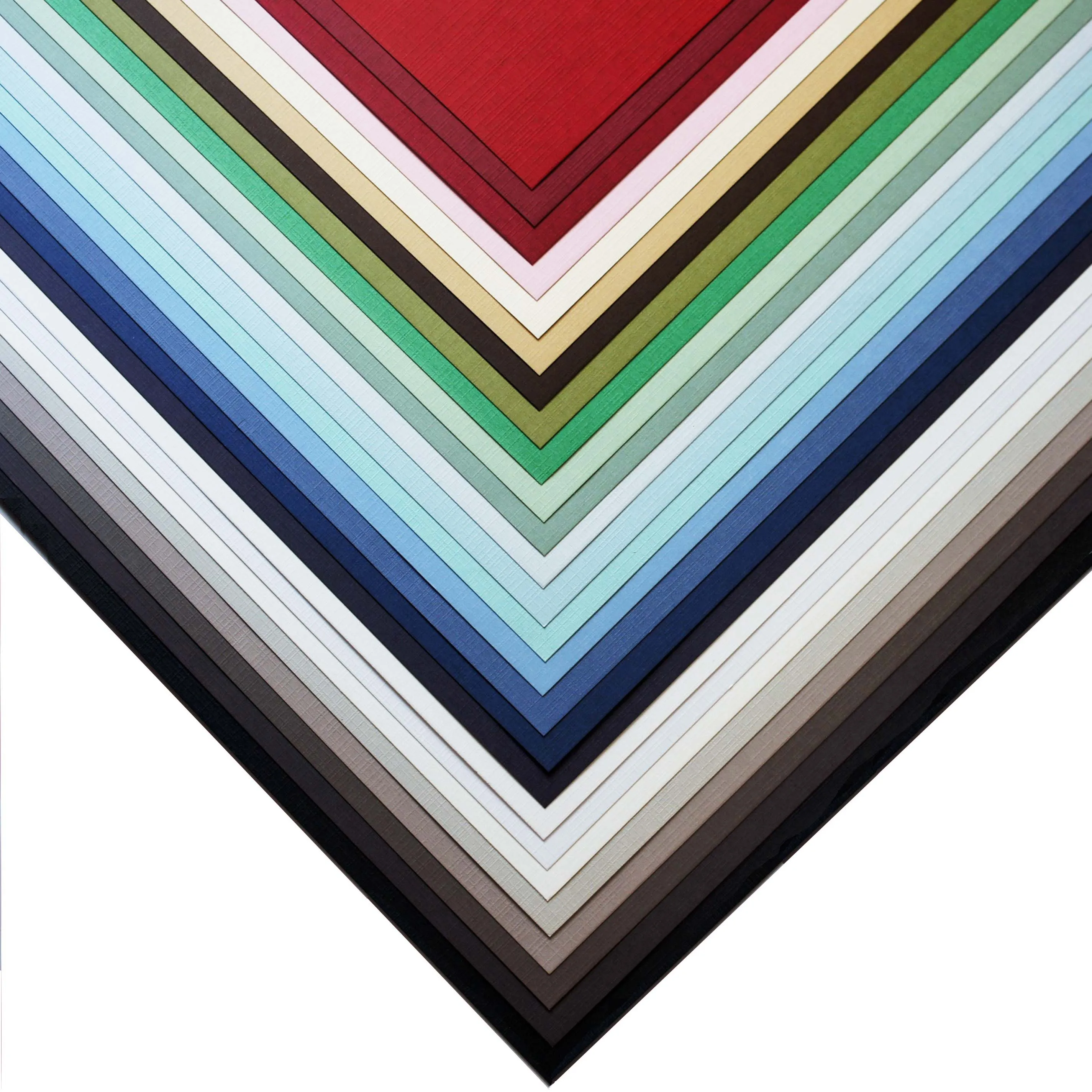 Картон с льняной текстурой A4 250 г/м2 Осенний цветной картон PK16 на основе красителя