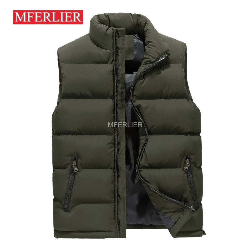

Spring Winter Men Vest Large Size 5XL 6XL 7XL 8XL 130kg Loose Vest 2 Colors