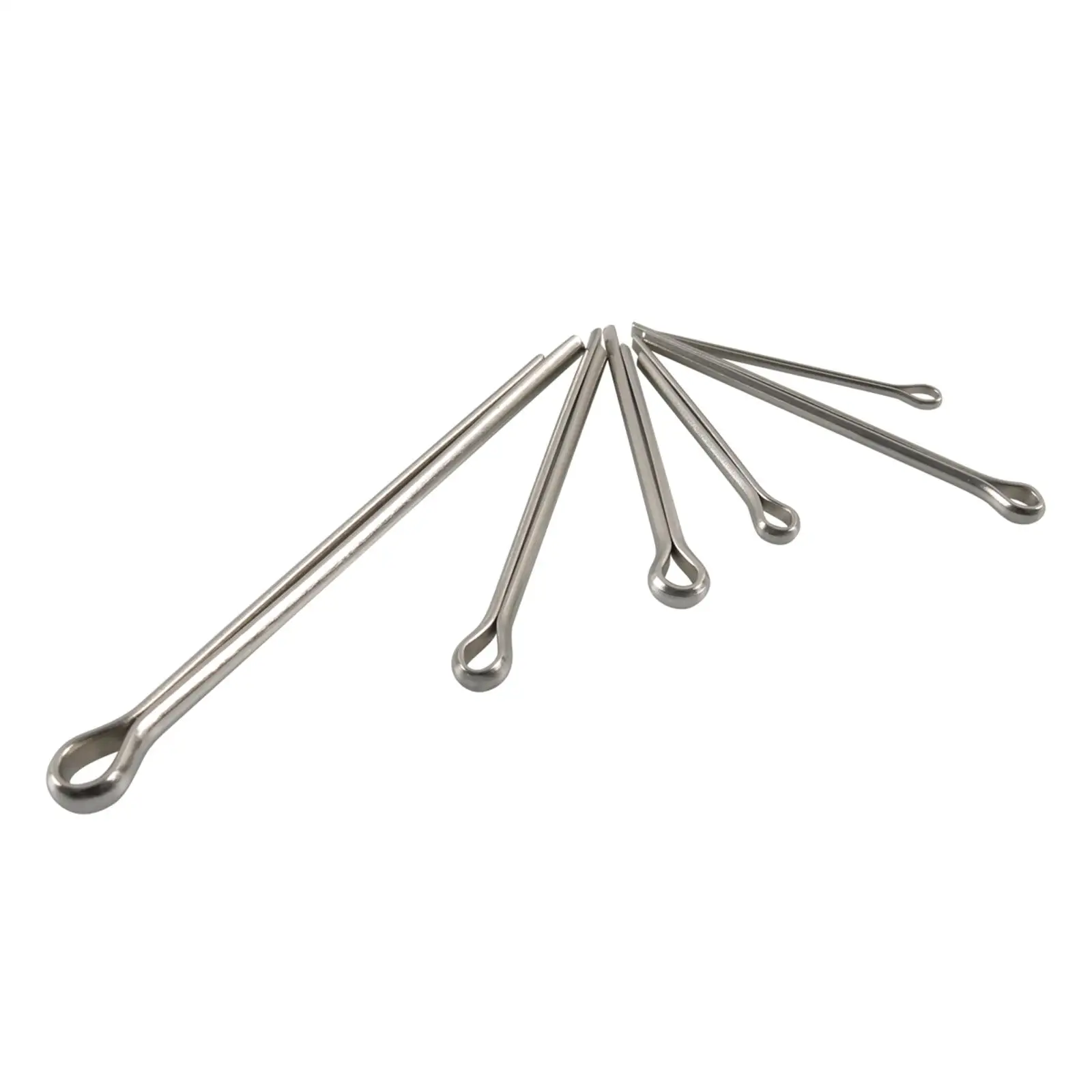 

Cotter Pin Assortment Kit 6 Sizes with Storage Box Heavy Duty Cotter Pin Clip Fit for Lawn Mower Automotive Garden Equipment