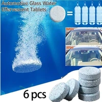 6 pcsset car windshield glass washer cleaner compact effervescent tablets detergent