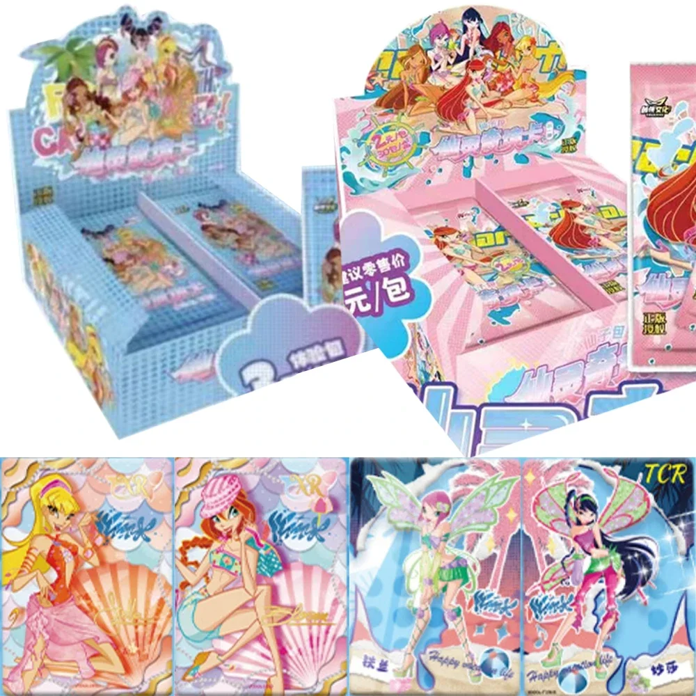 Подлинные клубные карты Winx волшебная сумка сказочная карта феи в стране чудес