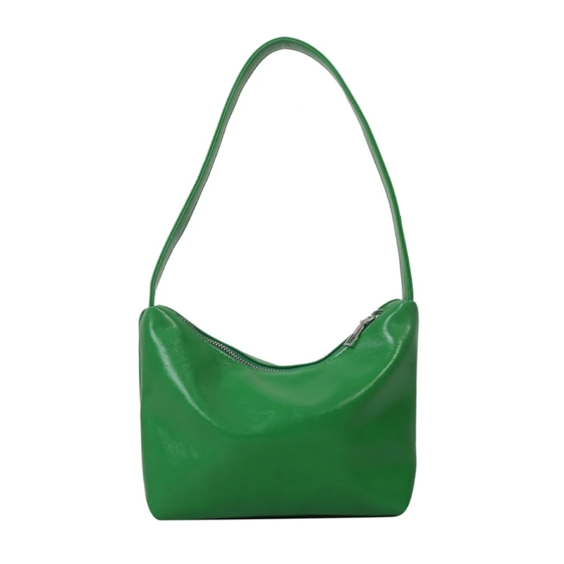 

Shoulder Bag Large Capacity Hobo Bag Women Girl Tote Bag Lady Purse Fashion Simple Leisure Casual Bag Solid Color Bags 517D