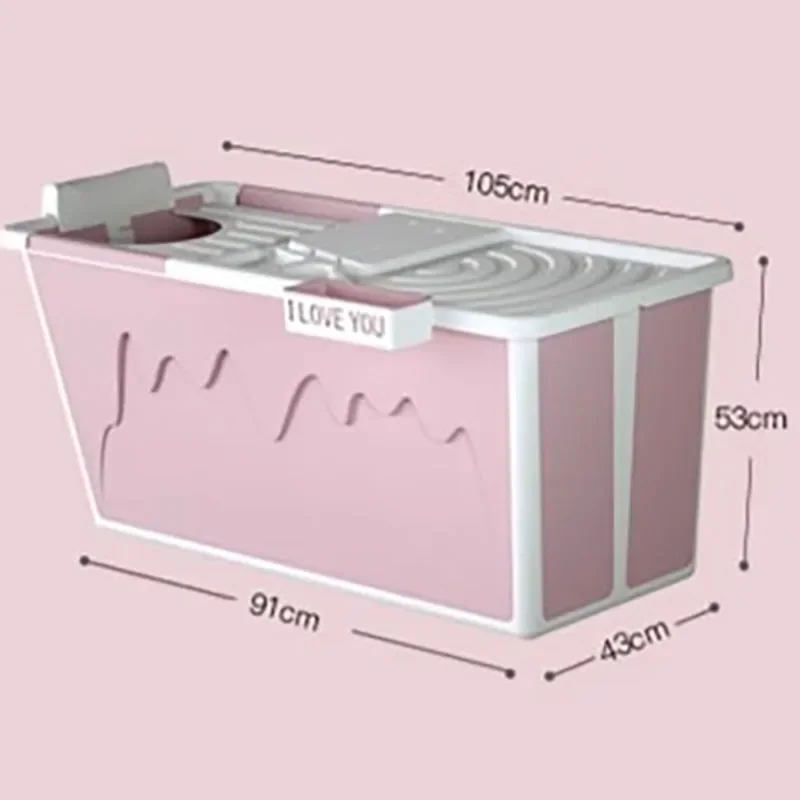 Комнатная ванна для взрослых Современная Складная Минималистичная складная