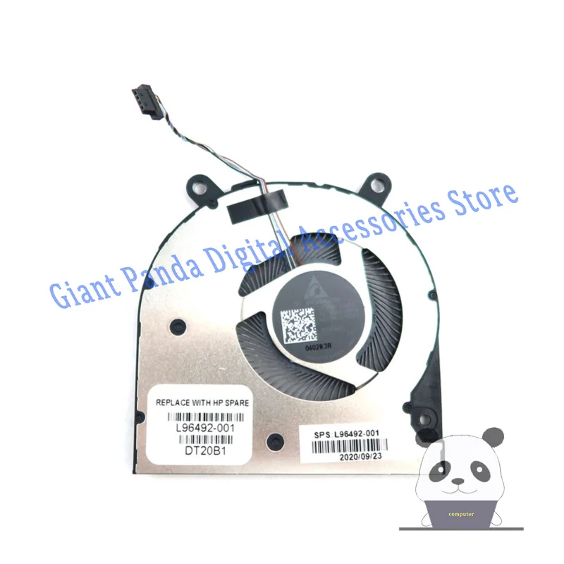 Вентилятор охлаждения процессора для ноутбука HP Pavilion x360 14-dw 14m-dw series L96492-001