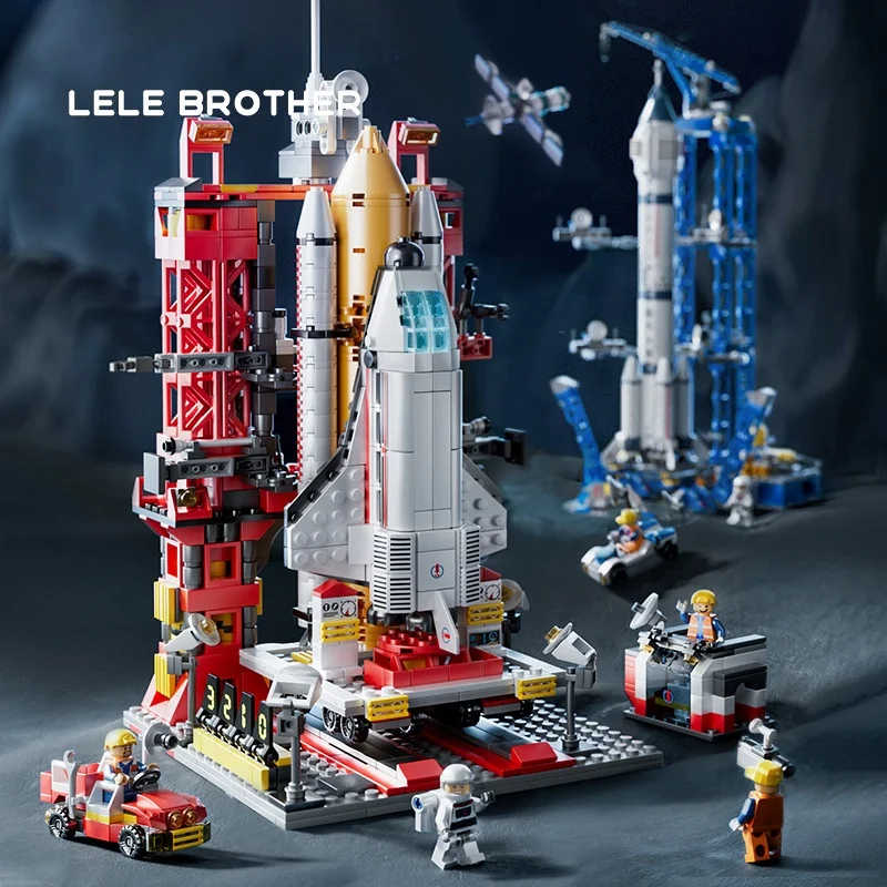 

Children's puzzle toys, building blocks, space shuttle rocket assembly models, decorations, gifts for boys and girls