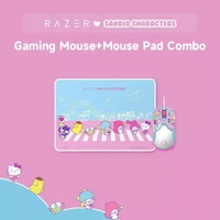 2022hello kitty limited gaming mousemouse pad set ergonomic compact mouse sensor anti slip mouse pad combo 2022