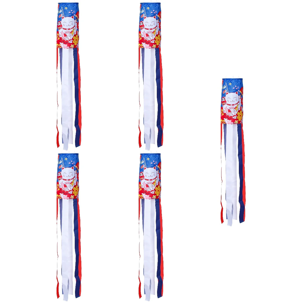

5x Decorative Creative Festival Japanese Wind Flags Wind Socks Outdoor Outdoor Wind Socks Windsock For Hanging