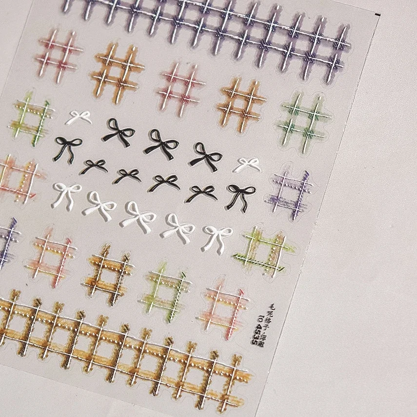 Шикарные шерстяные клетчатые Рельефные ленты в клетку с рисунком сердца розы