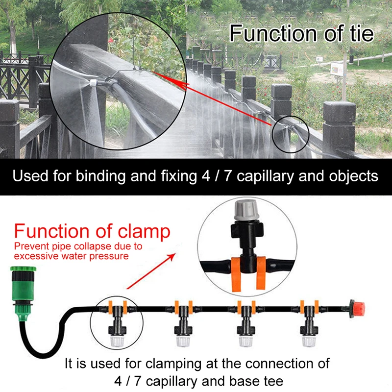 

Easy Installation Mist Coolant Cooling And Humidifier Function Saves Time And Water Drip Irrigation Mist Cooling Cooling Sprayer