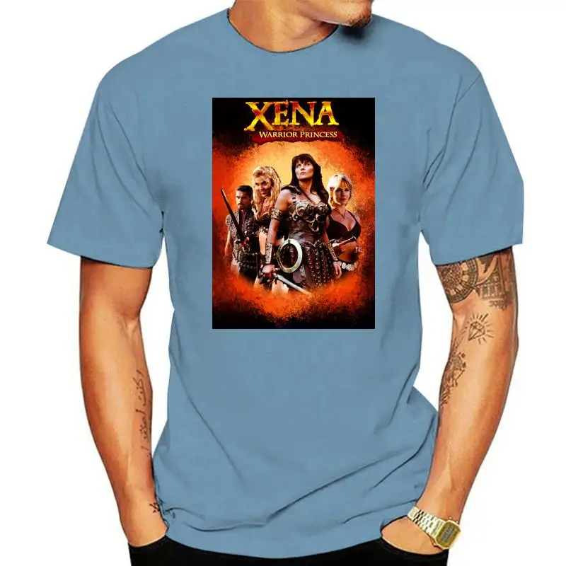

Женские футболки из фильма Xena, одежда для фитнеса, женская футболка 2022, футболки из 100% хлопка, футболка для женщин