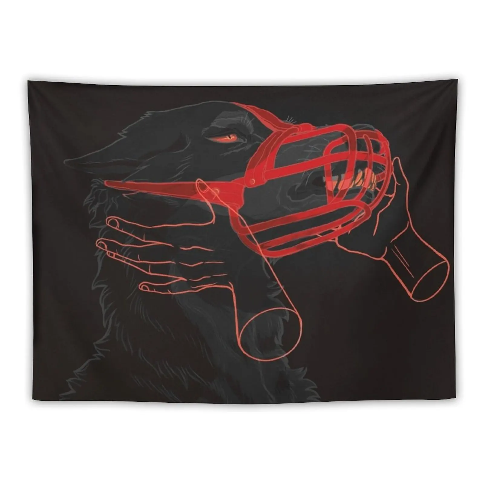 Hush baby – by purkissaART Гобелен Украшение Спальни Декоративная настенная роспись Декор