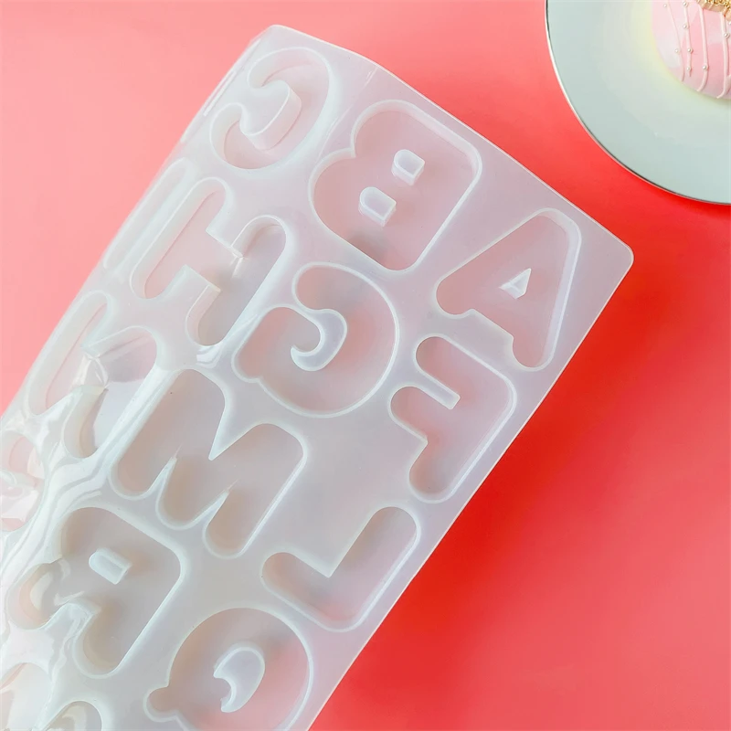 Новая силиконовая форма для торта 26 букв английского алфавита шоколада льда