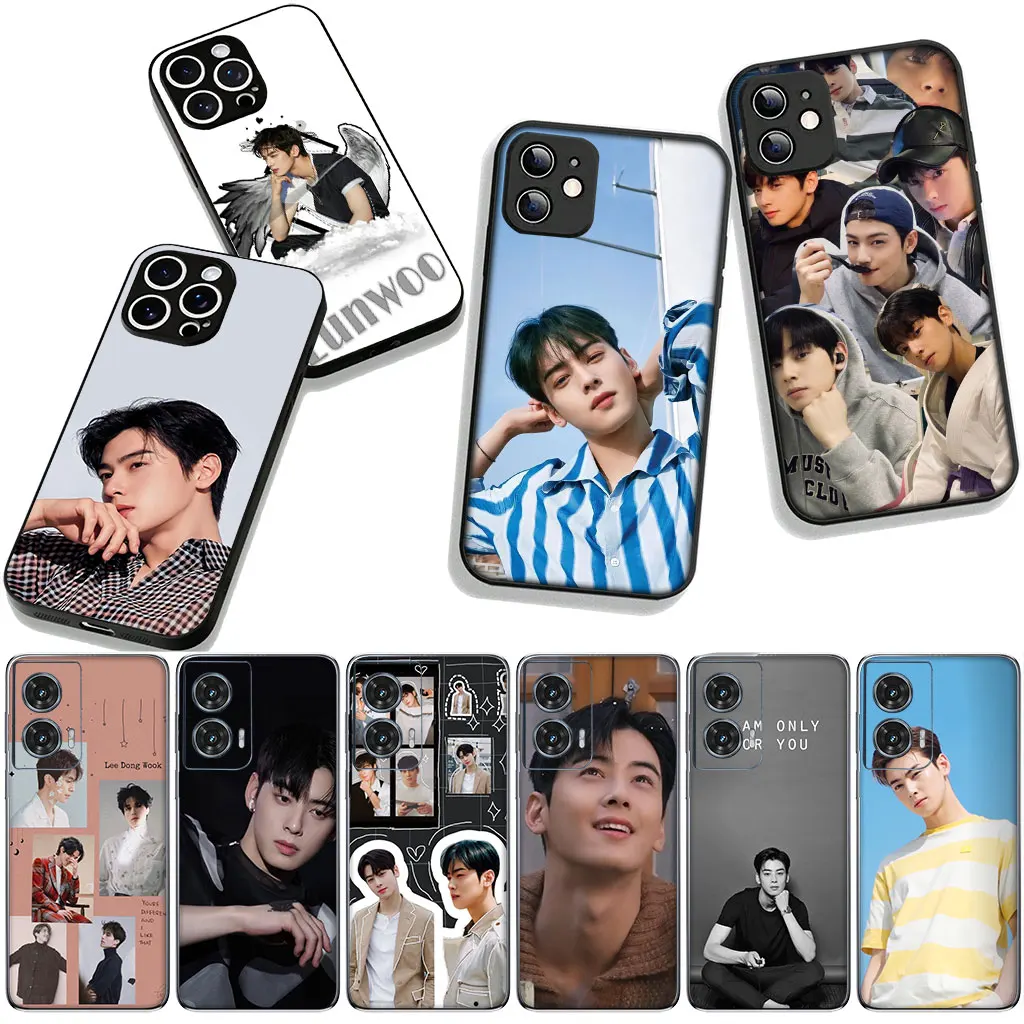 Фото Чехол с изображением Чха Эун-У (Ли Дон-мин) из K-POP для OPPO A54 A40 A60 A80 A18 A16 A17 A38 A78 A79 A57 A55 A3 Pro A96 A15 A12 №5