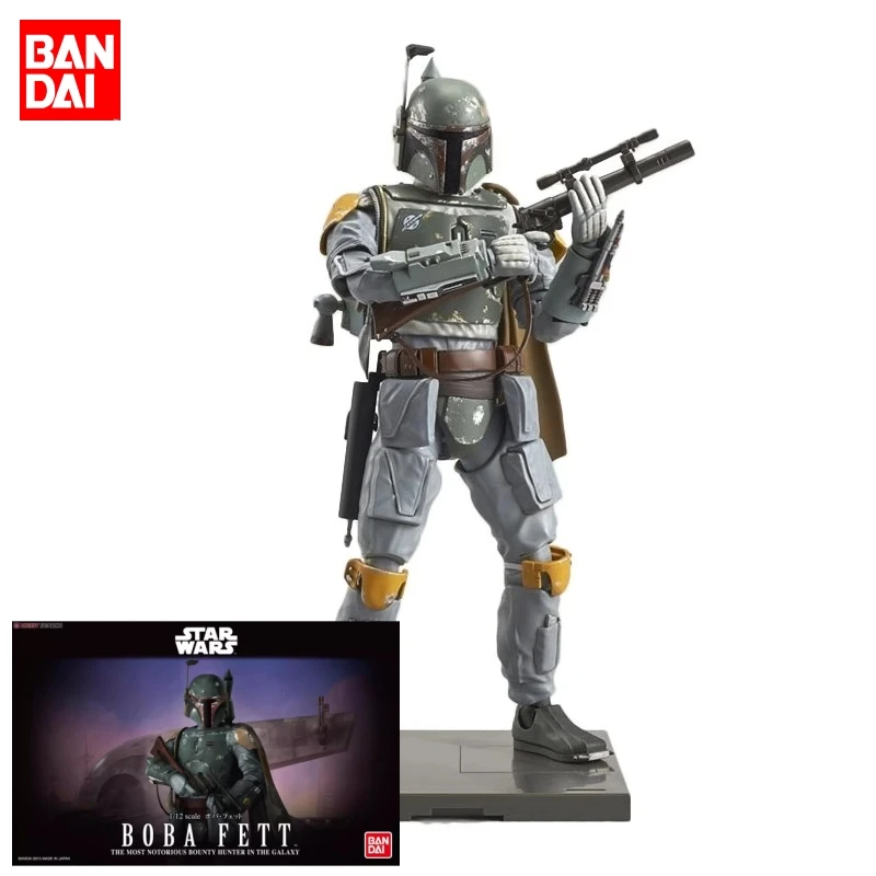 1/12 Boba Fett Assembly Model Toys Collectible Model Gifts For Children