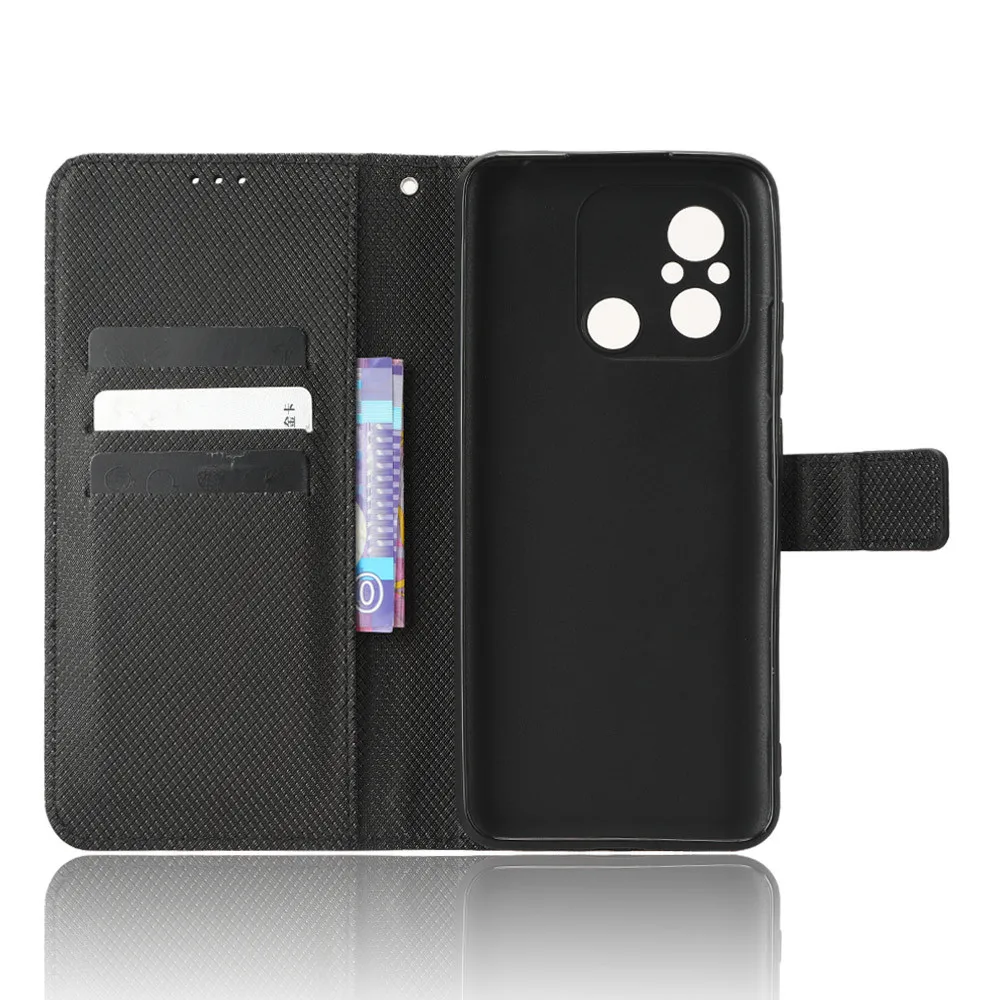 Роскошный флип-чехол-бумажник из искусственной кожи с ромбовидным узором для Xiaomi