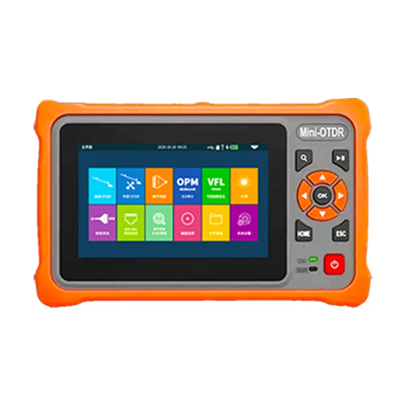 MINI OTDR 64KM/100KM Fiber Optic Reflectometer Touch Screen Cable Tester OTDR Optical Time Domain Reflectometer